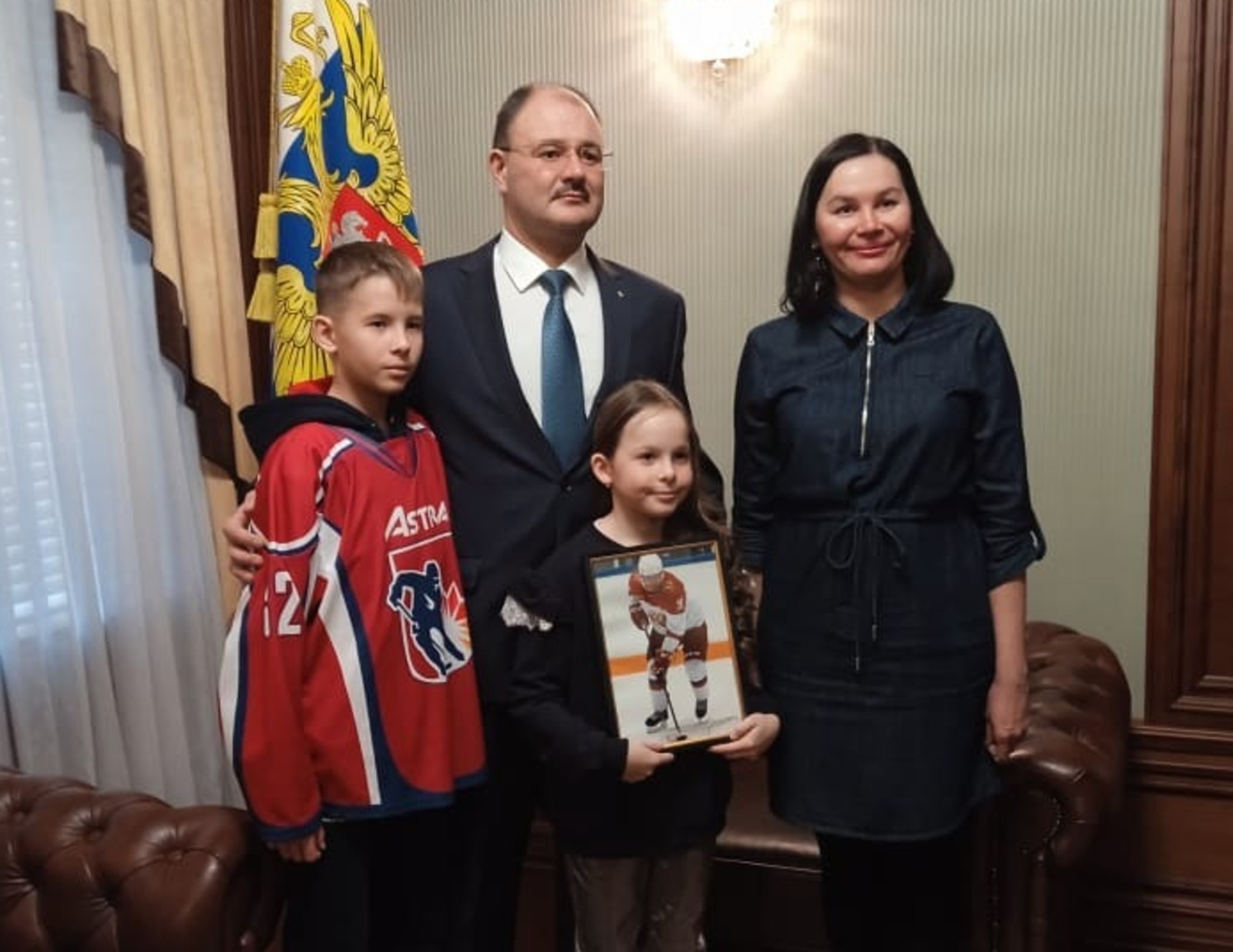 Школьница из Уфы мечтает сыграть в хоккей с Владимиром Путиным