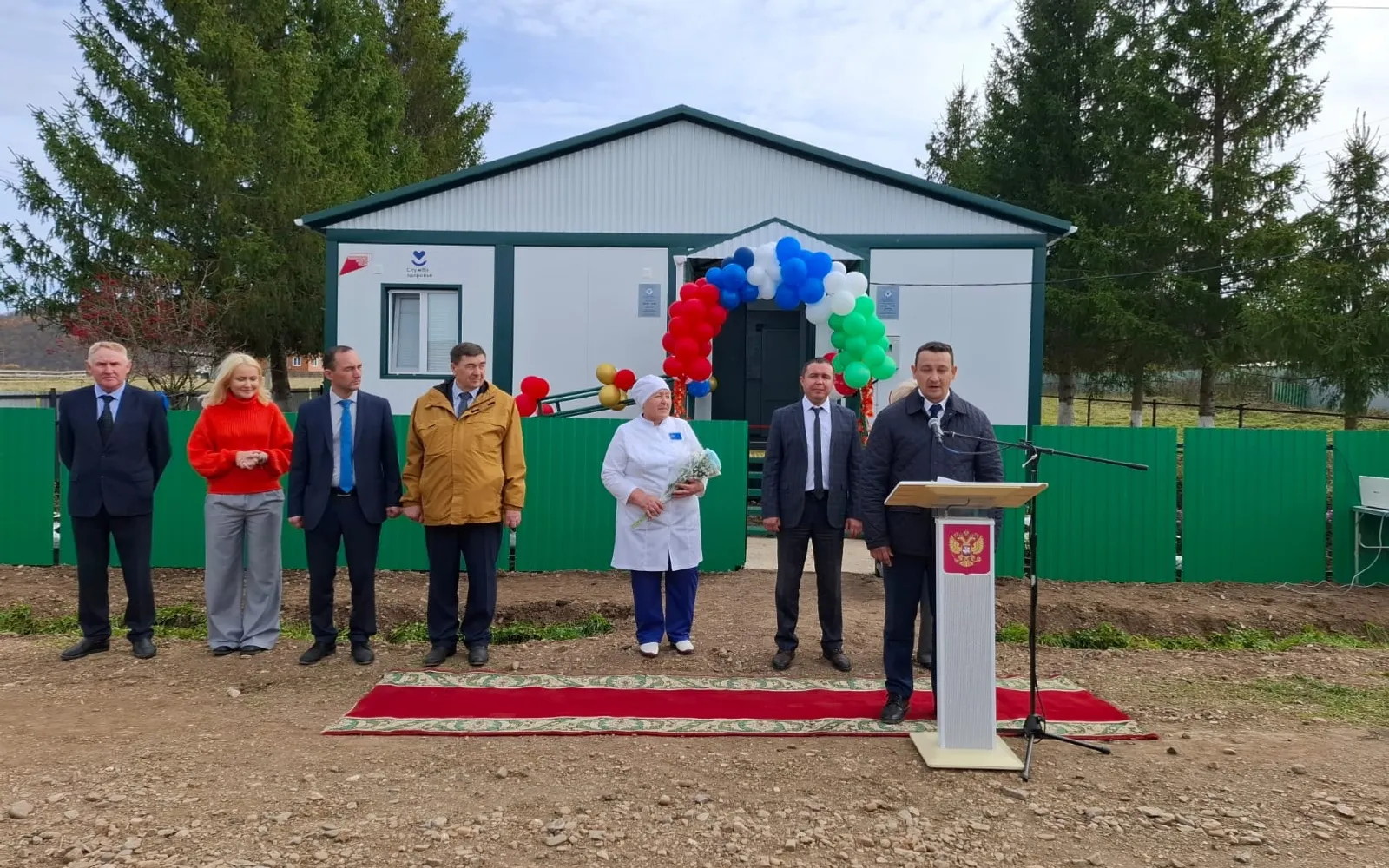 Новый фельдшерско-акушерский пункт открылся в деревне Кизги