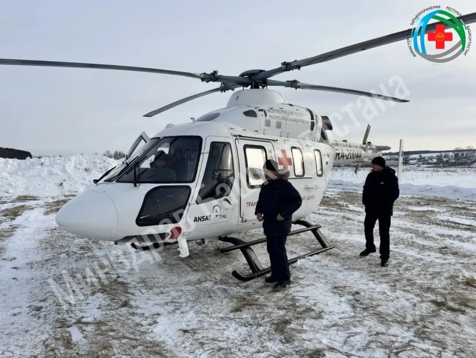 В Башкирии санавиации вылетела к маленькой пациентке