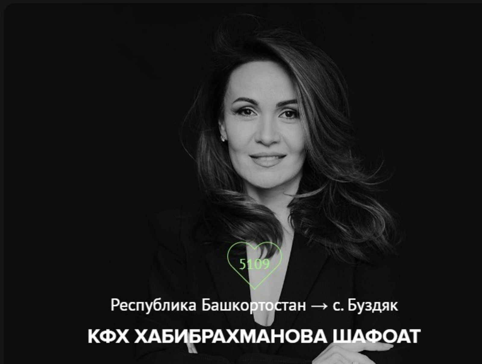 Жительница Башкирии номинирована на премию