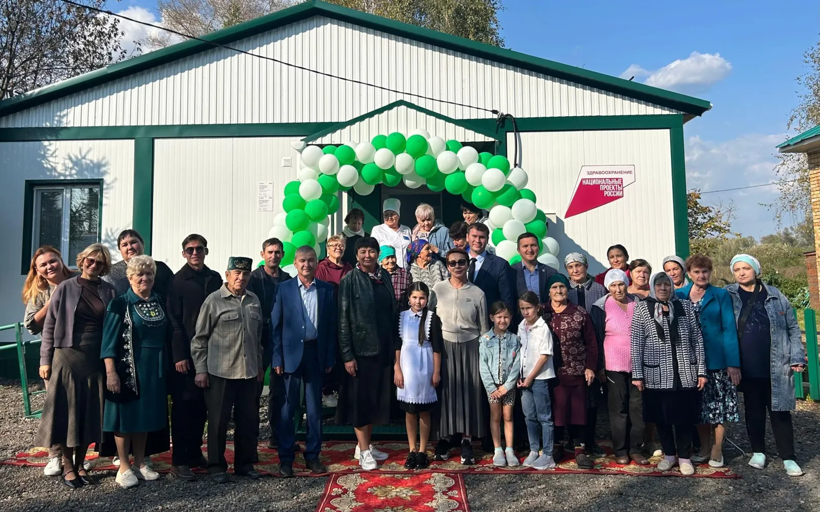 В селе Уктеево открылся новый ФАП