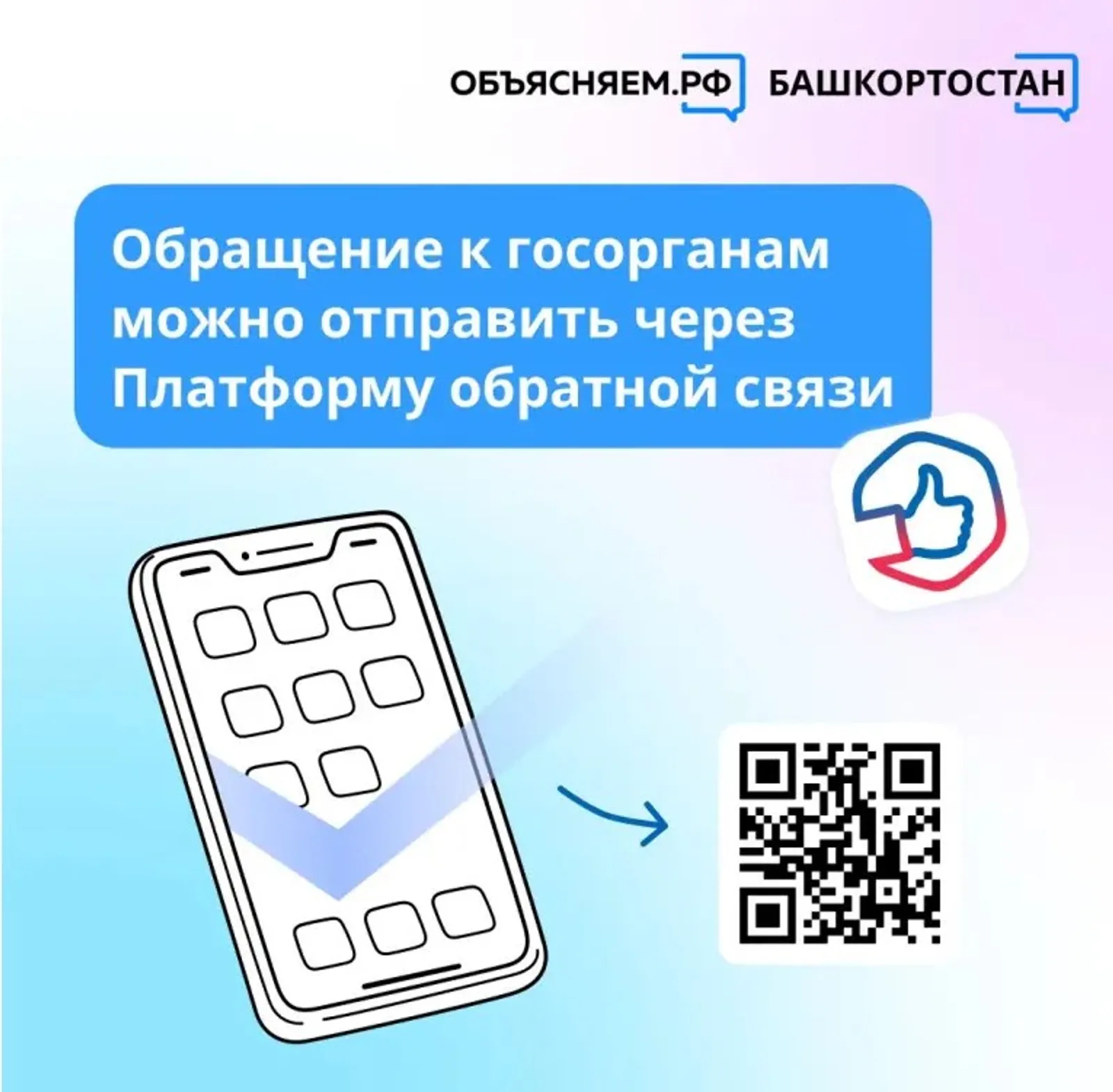 Обращение к госорганам можно отправить через Платформу обратной связи