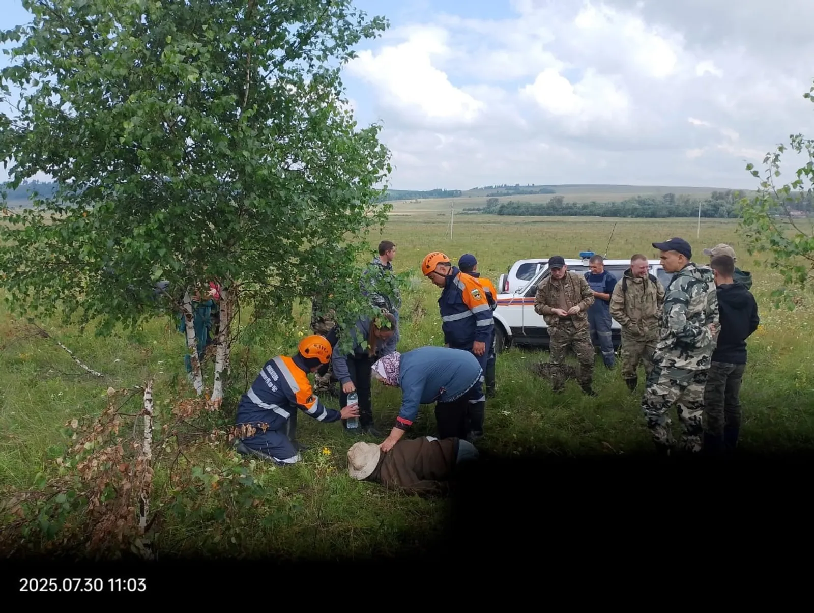В соседнем районе на пенсионера напал бык
