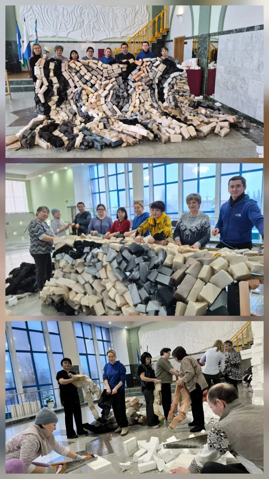 Волонтеры из Кигинского района плетут « городские масксети»