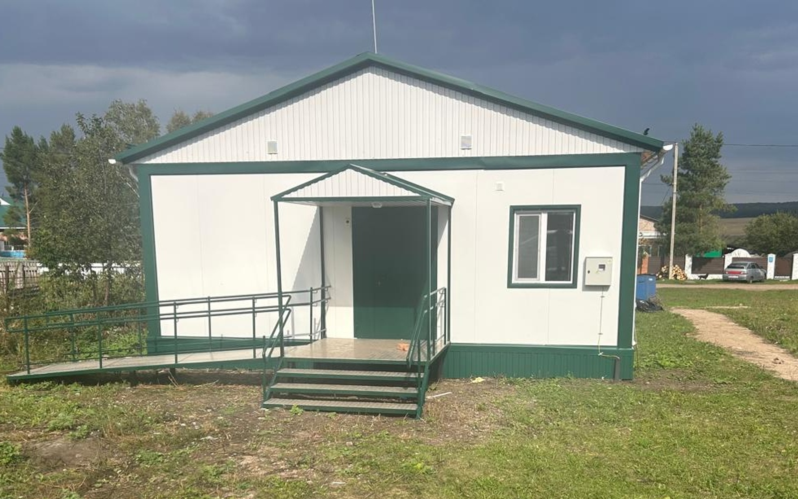 В Гафурийском районе строится новый ФАП