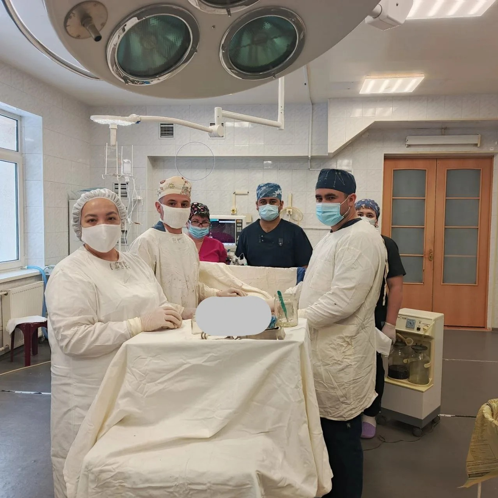 Операционная бригада Кигинской ЦРБ.