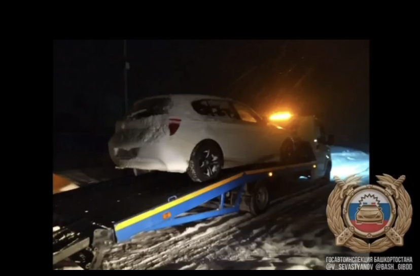 В Башкирии автоледи устроила погоню с автоинспекторами