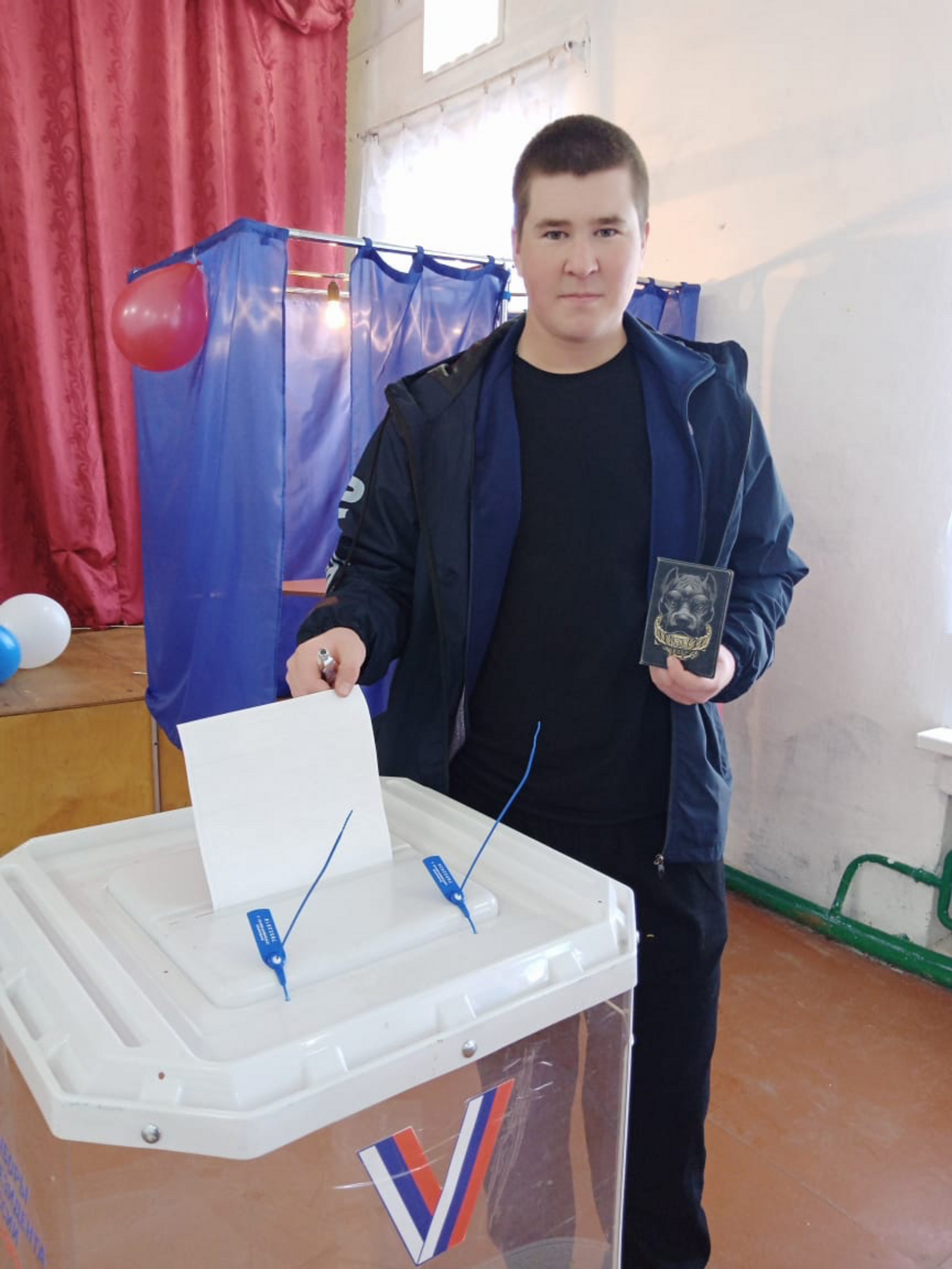 Житель Кигинского района впервые посетил Выборы