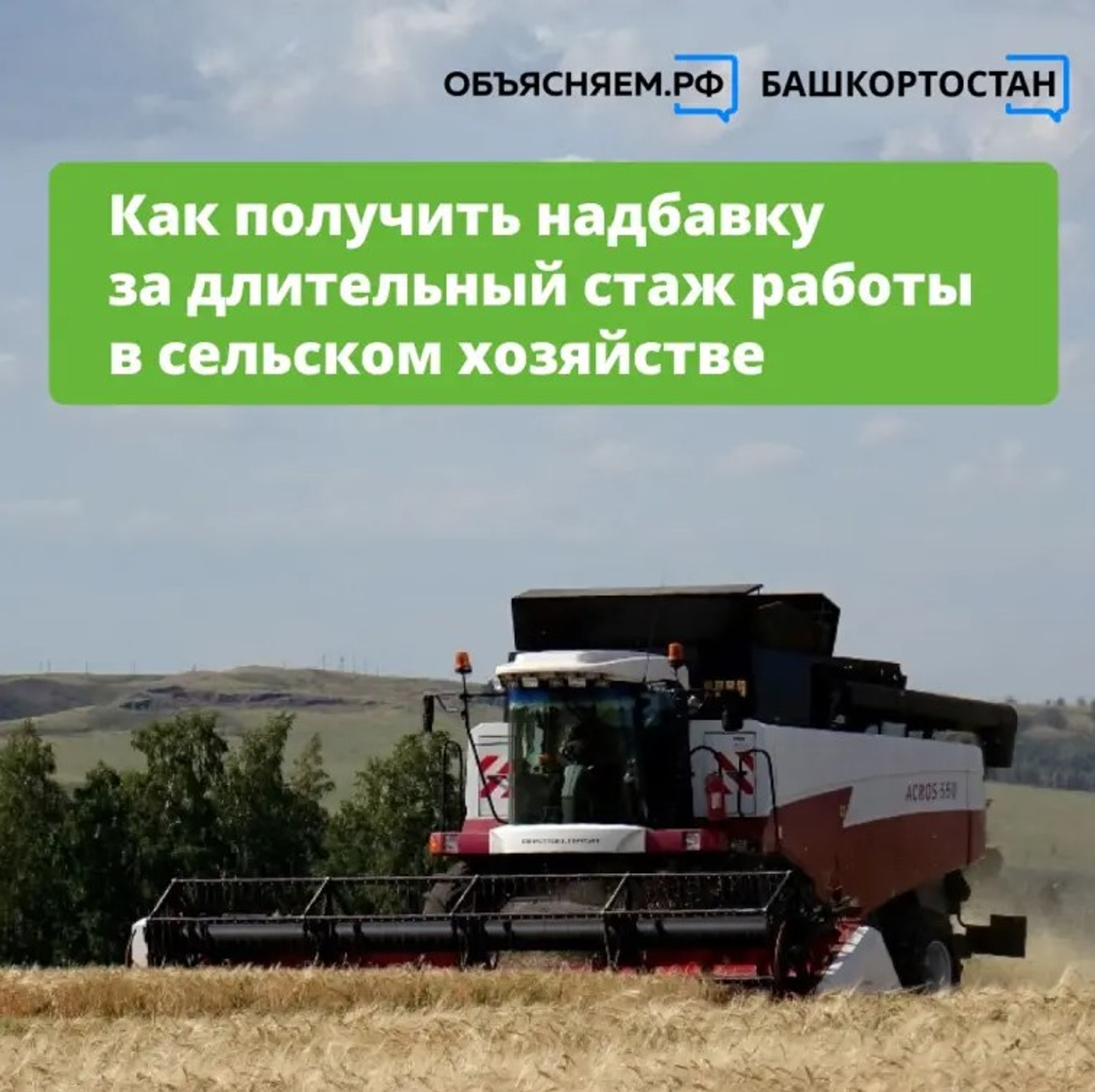 Как получить надбавку за длительный стаж работы в сельском хозяйстве