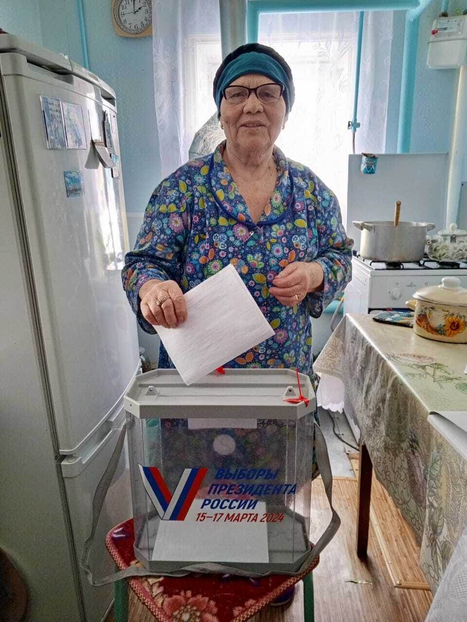 В течение трех выборных дней  в Кигинском районе активно организован процесс голосования  на дому по заявкам жителей