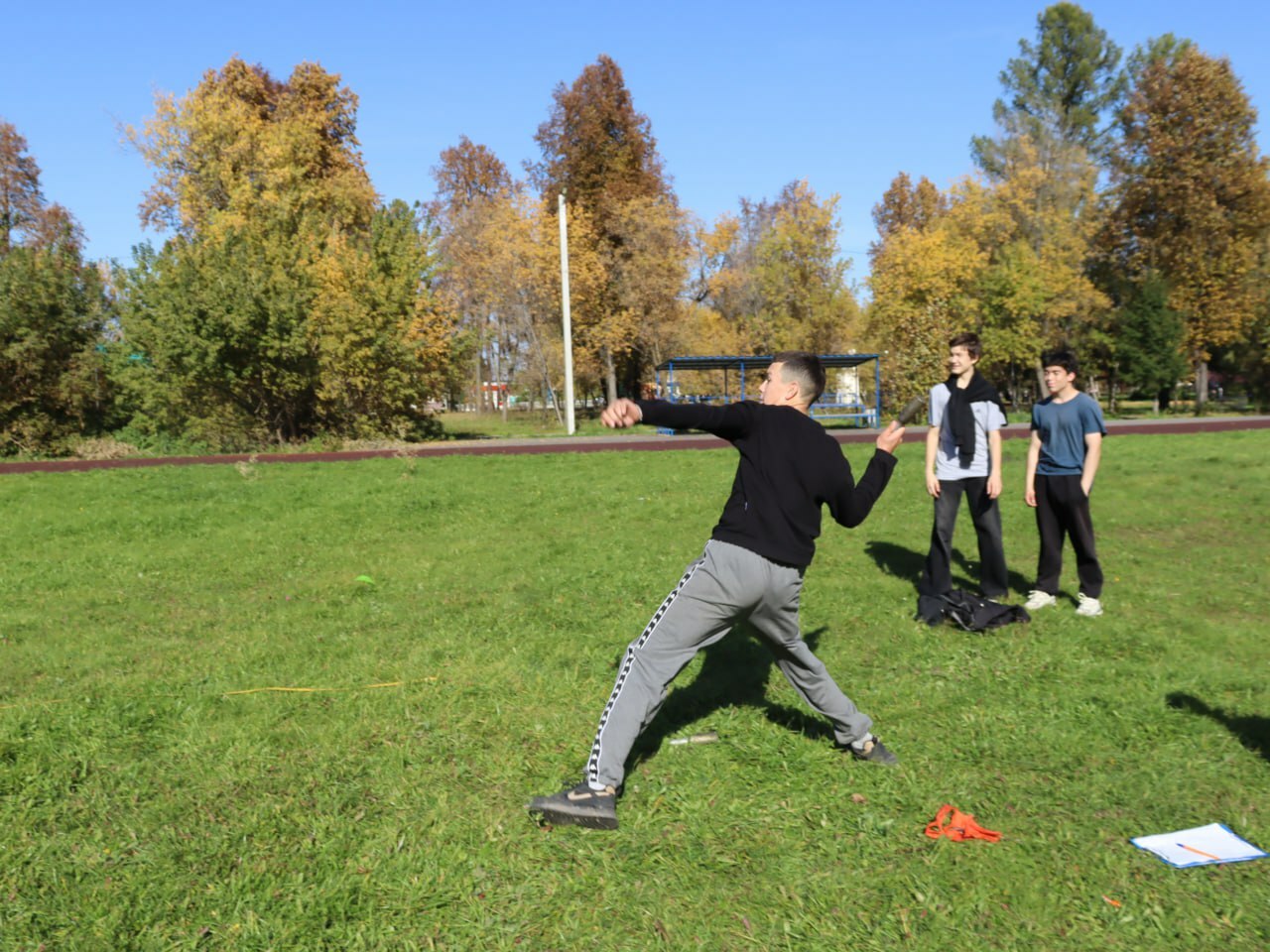 Кигинские студенты сдали нормативы ГТО