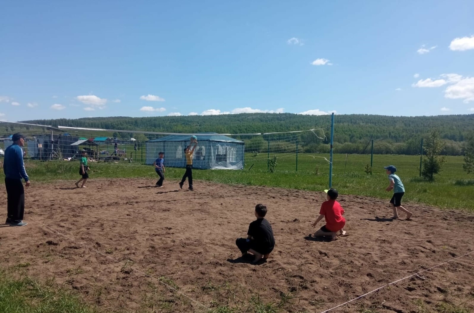 В Кигинском районе состоялся турнир по пляжному волейболу