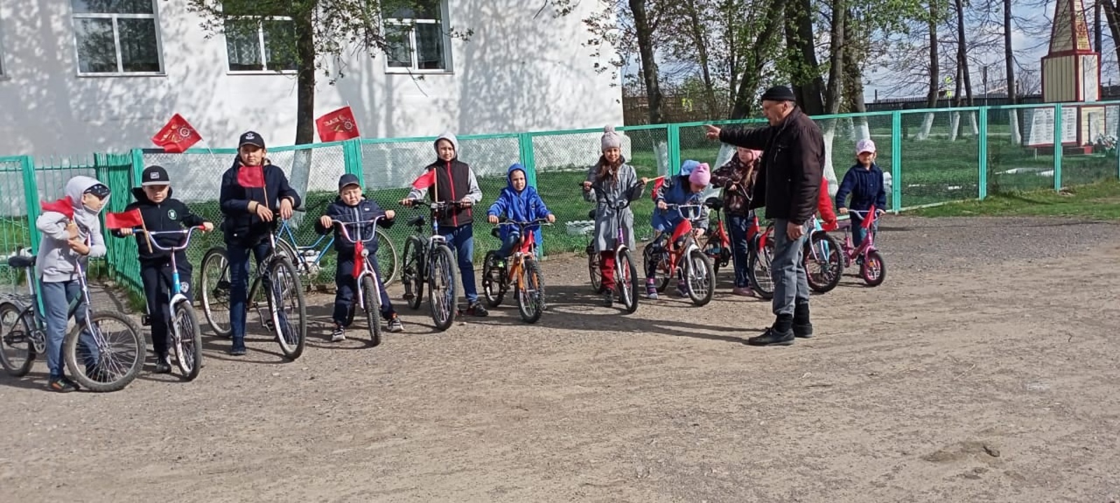 В Кигинском районе провели велопробег посвященный Дню Победы