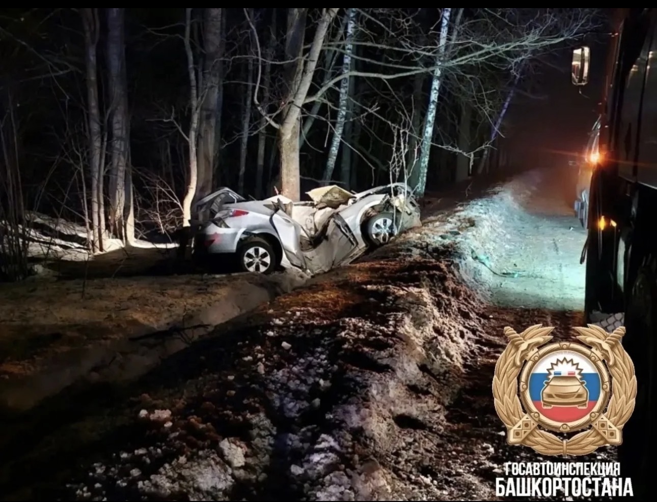 В Башкирии авария унесла две жизни