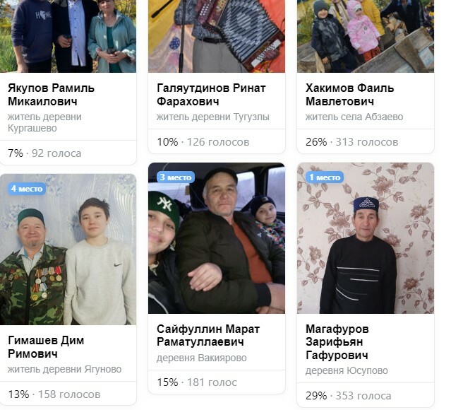 В Кигинском районе определен победитель конкурса  «Супердедушка-2023»
